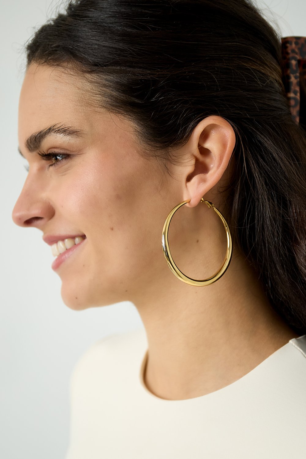 Oorbellen Hoops Goud