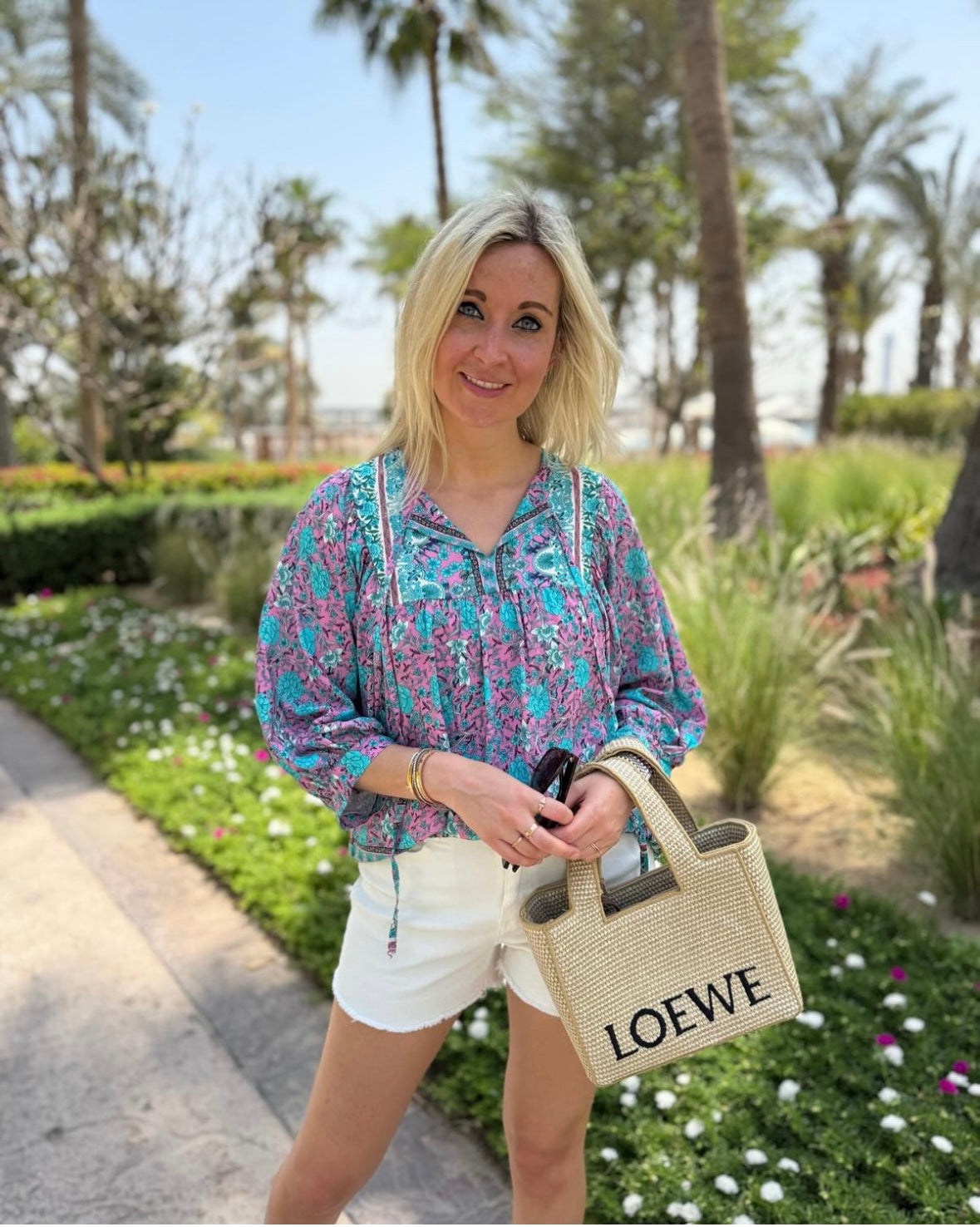 Blouse Louise Turquoise