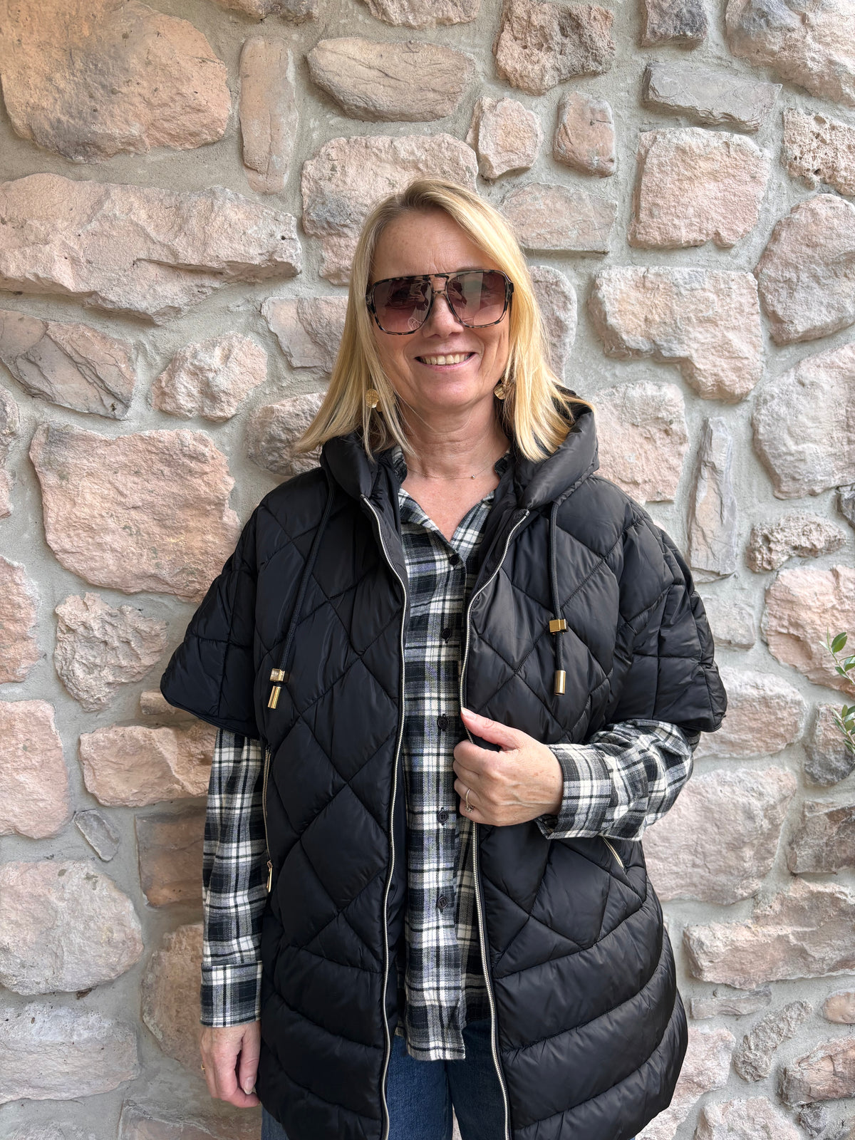 Bodywarmer Fly Zwart