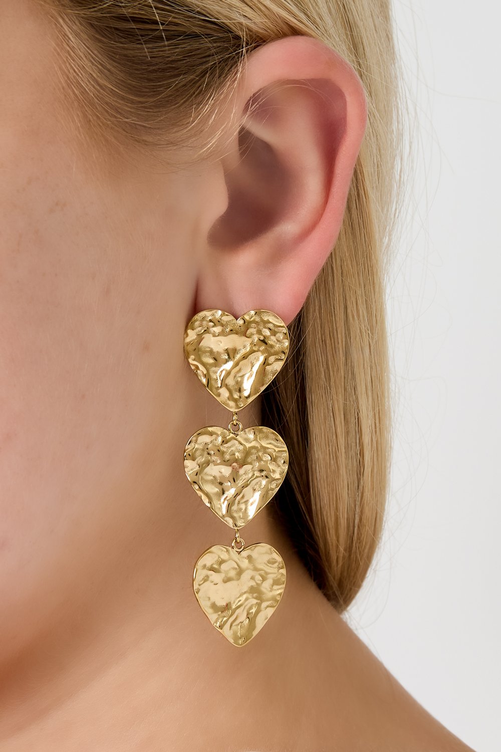 Oorbellen Hartjes Goud
