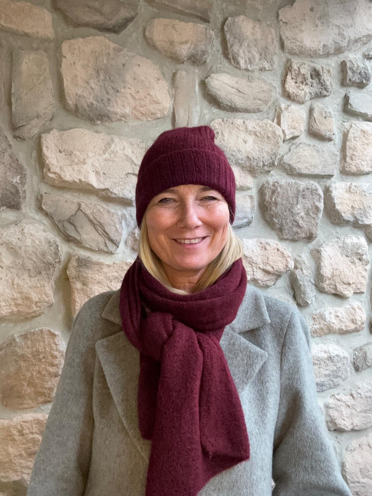 Sjaal & Muts Soft Set - Verschillende Kleuren