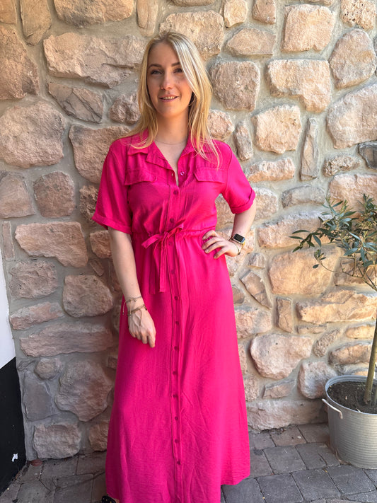 Jurk Diana - Fuchsia