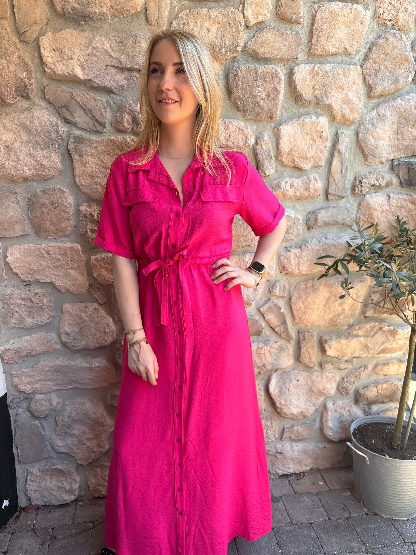 Jurk Diana - Fuchsia