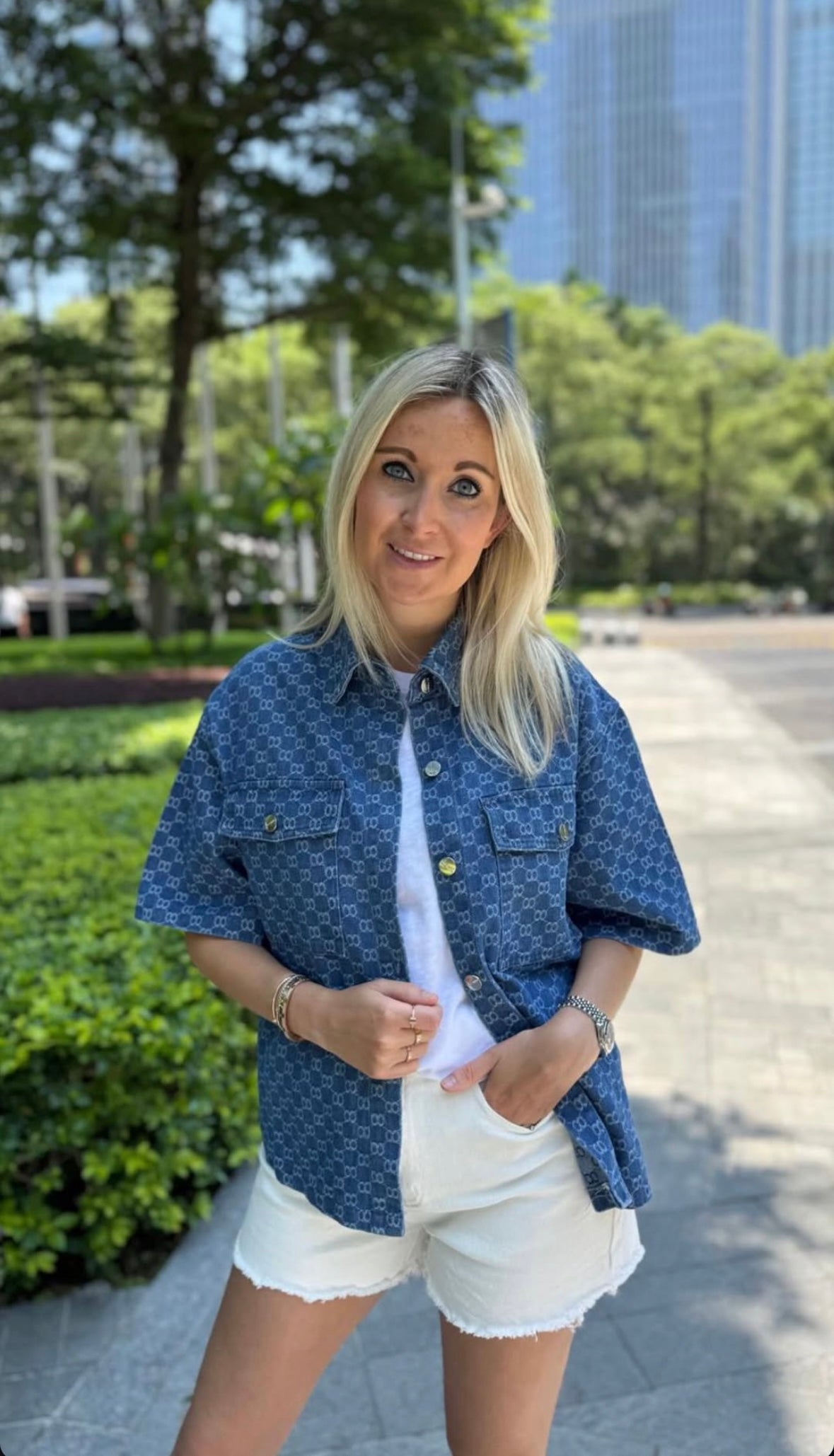 Blouse Gigi Blauw