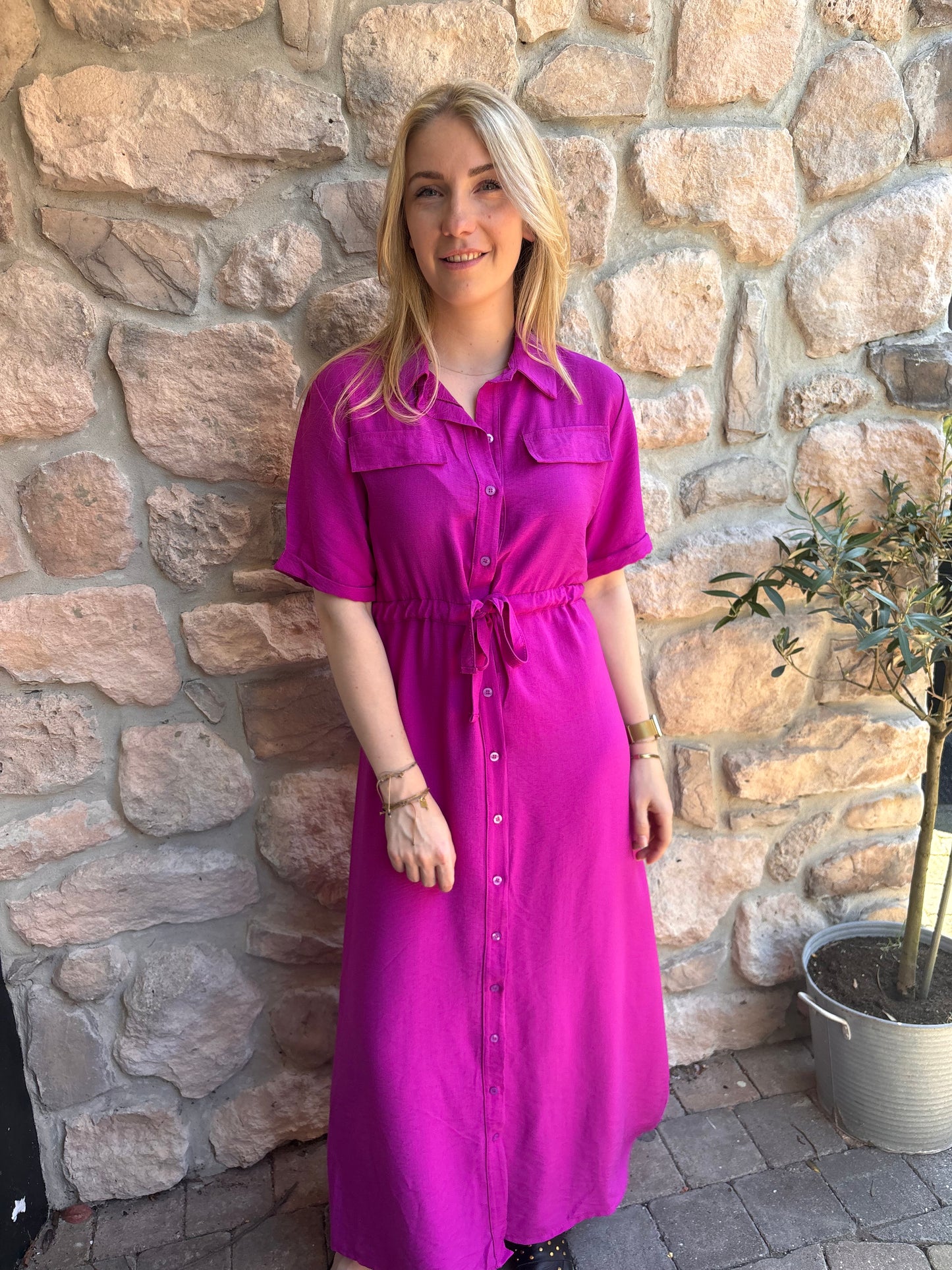 Jurk Diana - Magenta