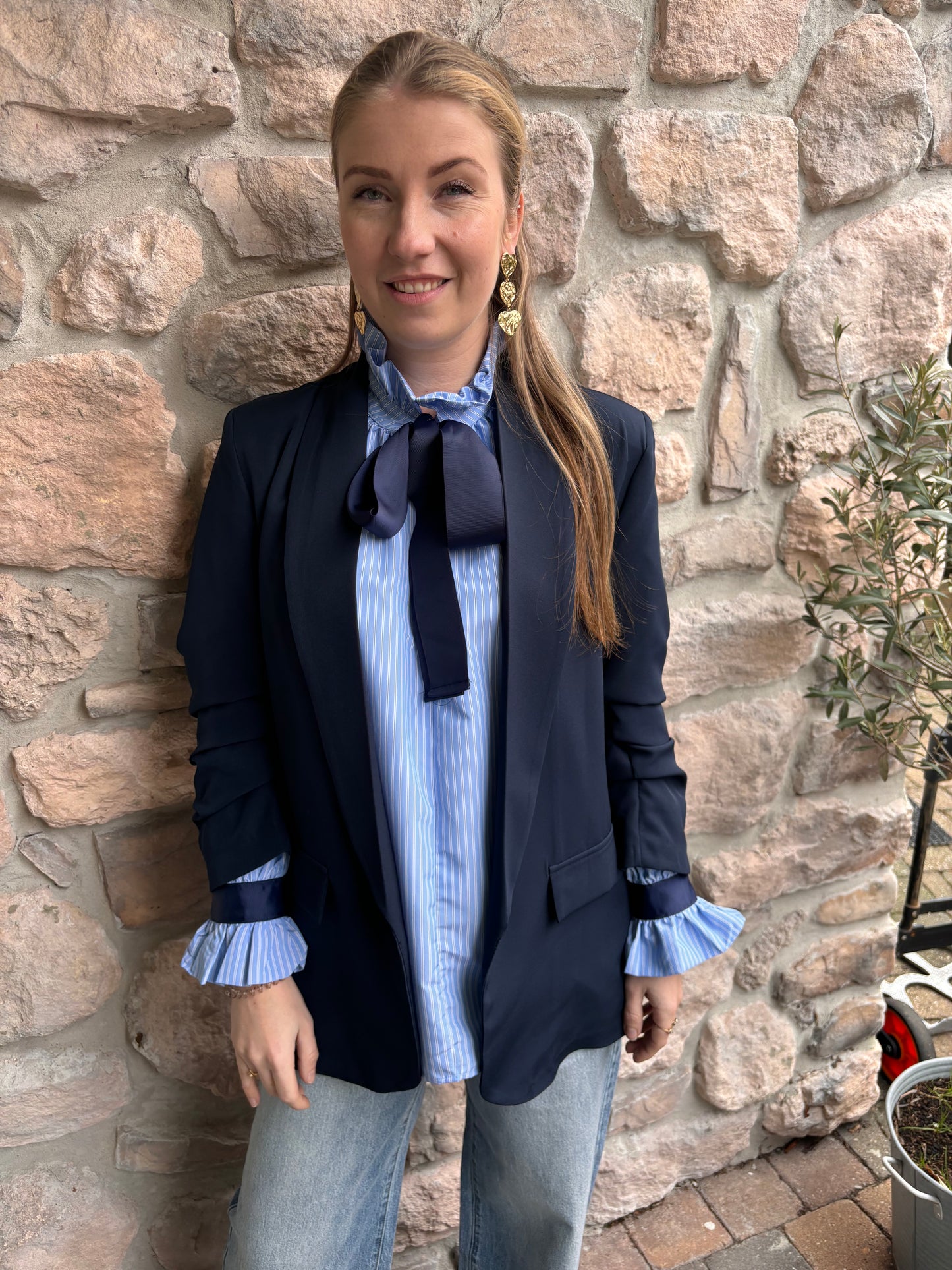 Blazer Dorien Donkerblauw