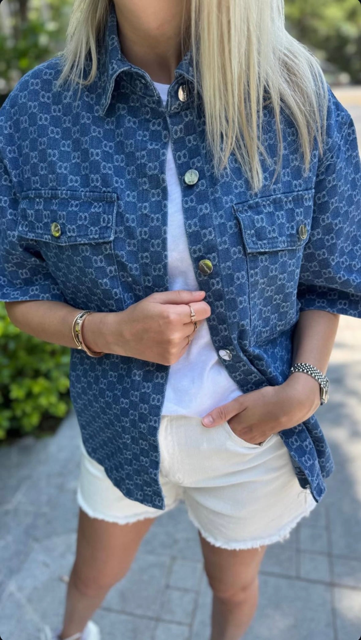 Blouse Gigi Blauw