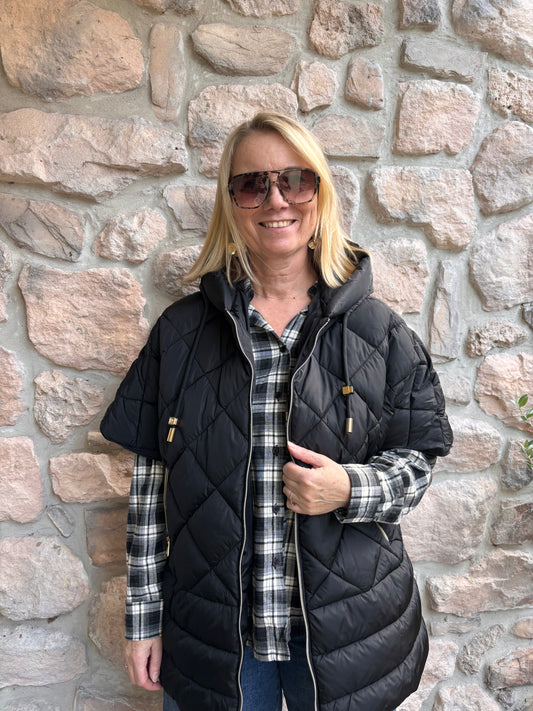 Bodywarmer Fly Zwart