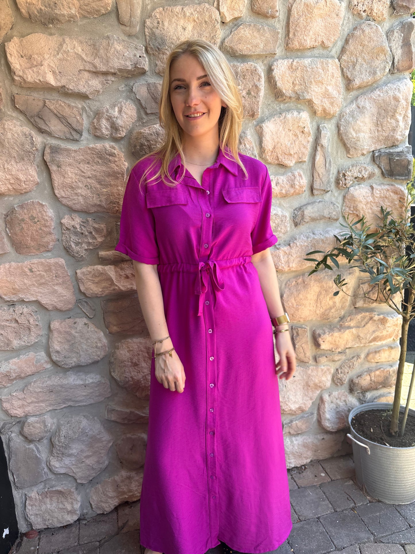 Jurk Diana - Magenta