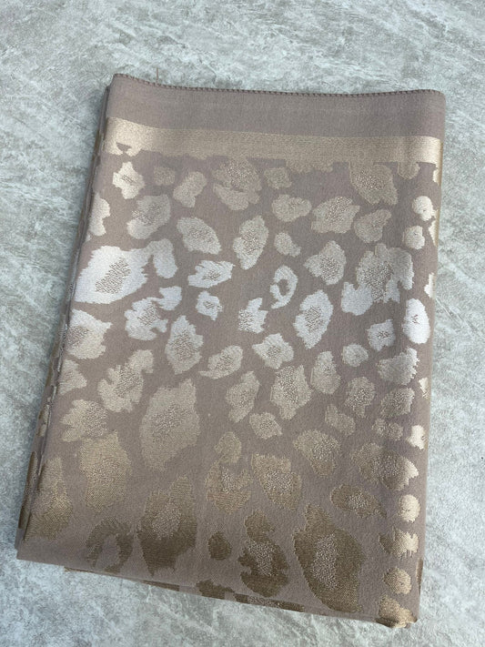 Sjaal Glossy Taupe
