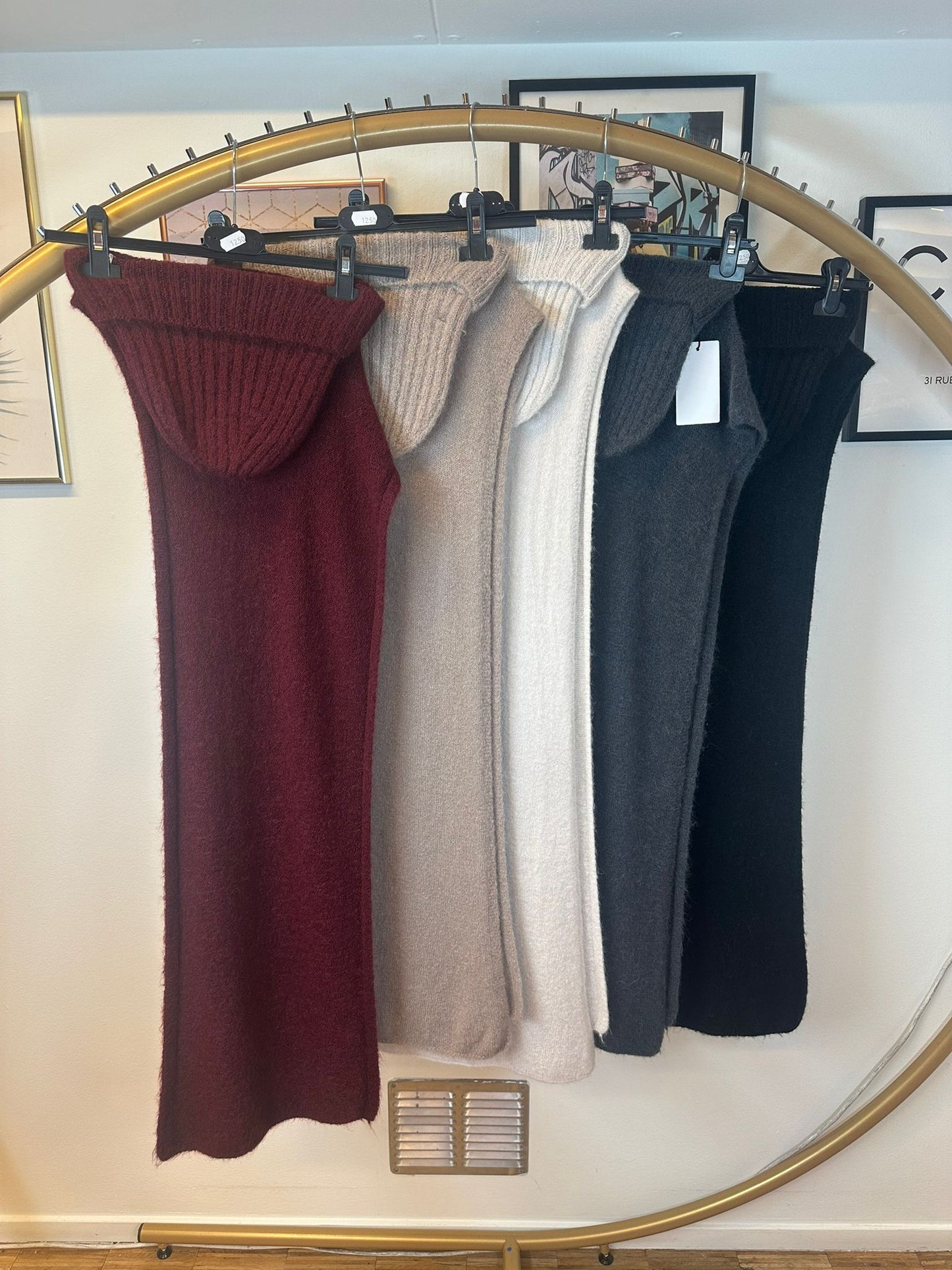 Sjaal & Muts Soft Set - Verschillende Kleuren