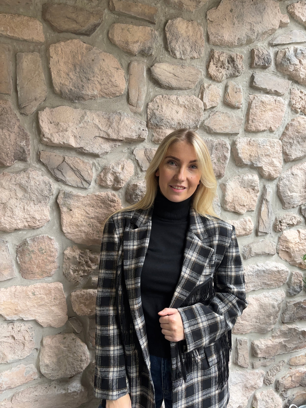 Blazer Fringe Ruit