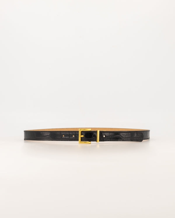 Riem Redo Croco Zwart