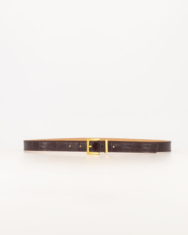 Riem Redo Croco Bordeaux